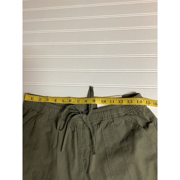 Style &‎ Co Women's PM Green Drawstring Capri Pants Casual Summer - Picture 7 of 8